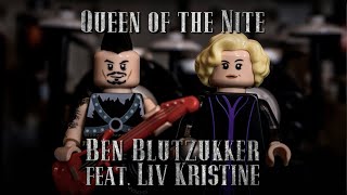 Ben Blutzukker feat. Liv Kristine - Queen of the Nite (Official Lego-Lyric-Video)