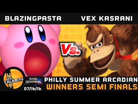 PSA | BlazingPasta (Kirby) vs CT Vex Kasrani (DK) - Winners Semi Finals - Smash Wii U Customs