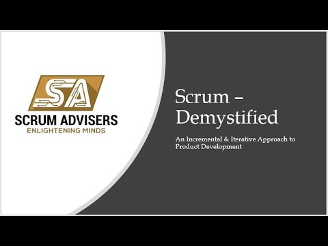 Scrum Demystified in 1 hour