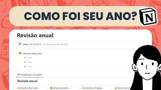 Revise seu ano com Notion | Organize-se em 2024!