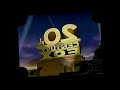 20th Century Fox Home Entertainment 1995 Effects