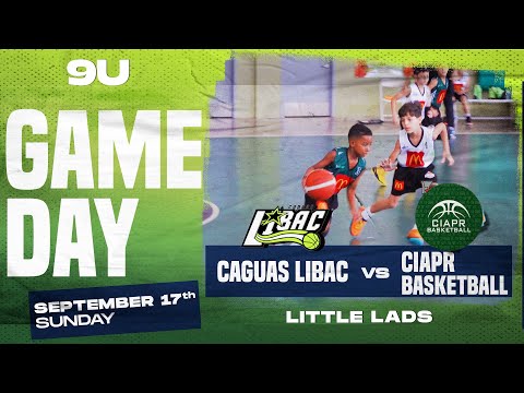 CIAPR vs Caguas Libac 🏀 Torneo Nacional, Little Lads , 9 años #basketball #basquetbol