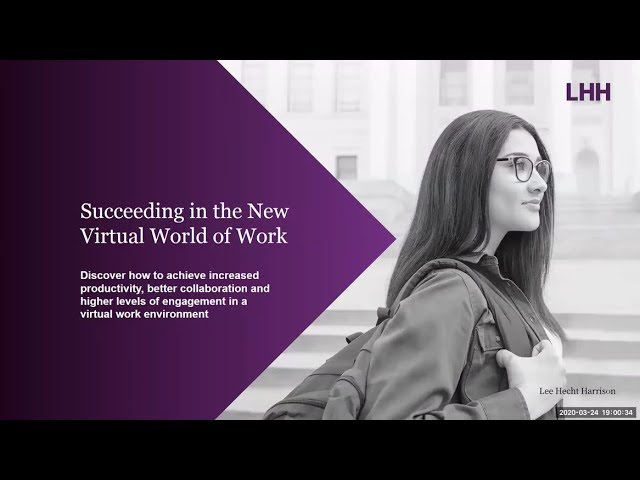 Réussir dans le nouveau monde du travail virtuel