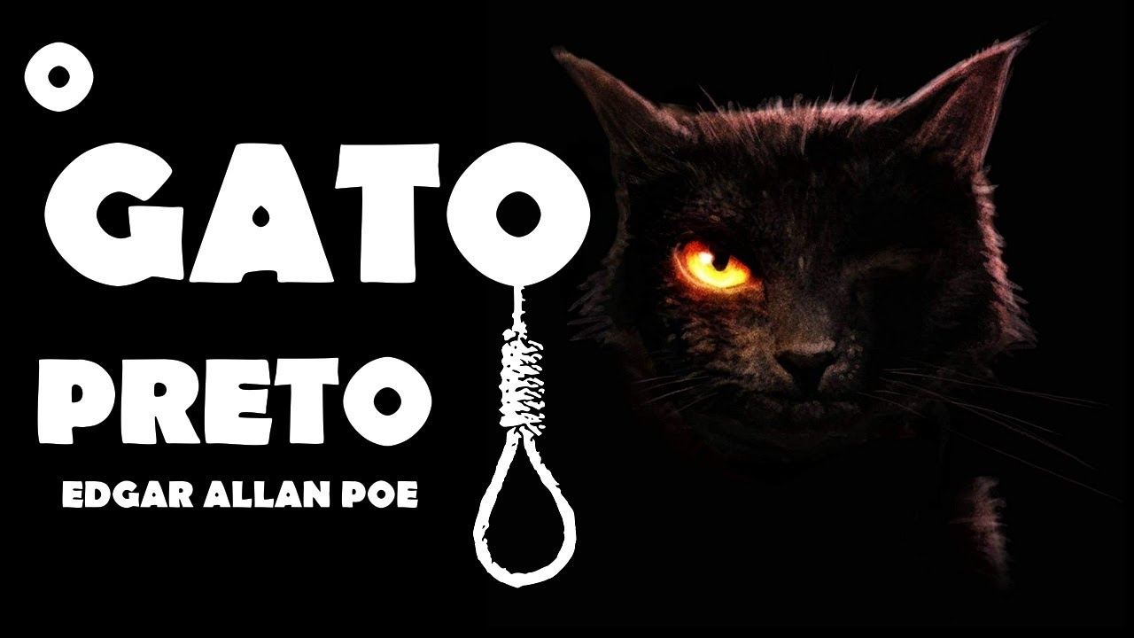 O GATO PRETO - de Edgar Allan Poe (Curta-metragem de Animação)