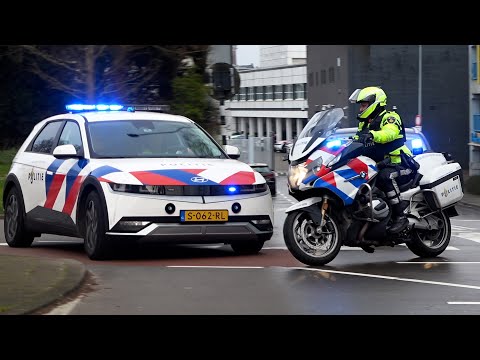 [Unieke sirene] Brandweer, Ambulance & Politie [-rijopleiding] met spoed in Alkmaar