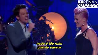 P!nk &amp; Nate Ruess - Just Give Me A Reason (Tradução)