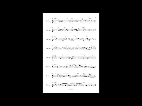 Transcription of 'Pent-Up House' - Sonny Rollins