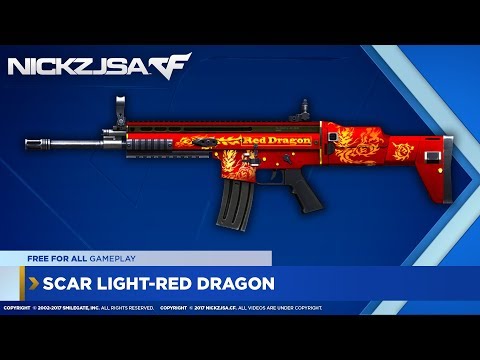 SCAR Light-Red Dragon | CROSSFIRE Indonesia 2.0