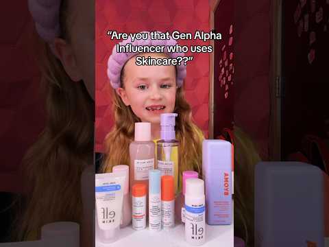 Are you that GEN ALPHA skincare influencer??? #genalpha #viral #garzacrew