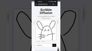 Scribble Diffusion Turn your sketch into a refined image using AI