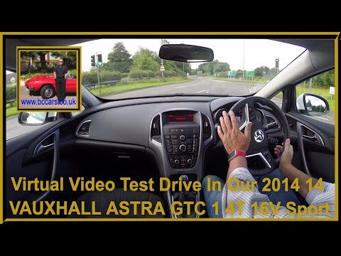 Virtual Video Test Drive In Our 2014 14 VAUXHALL ASTRA GTC 1 4T 16V Sport
