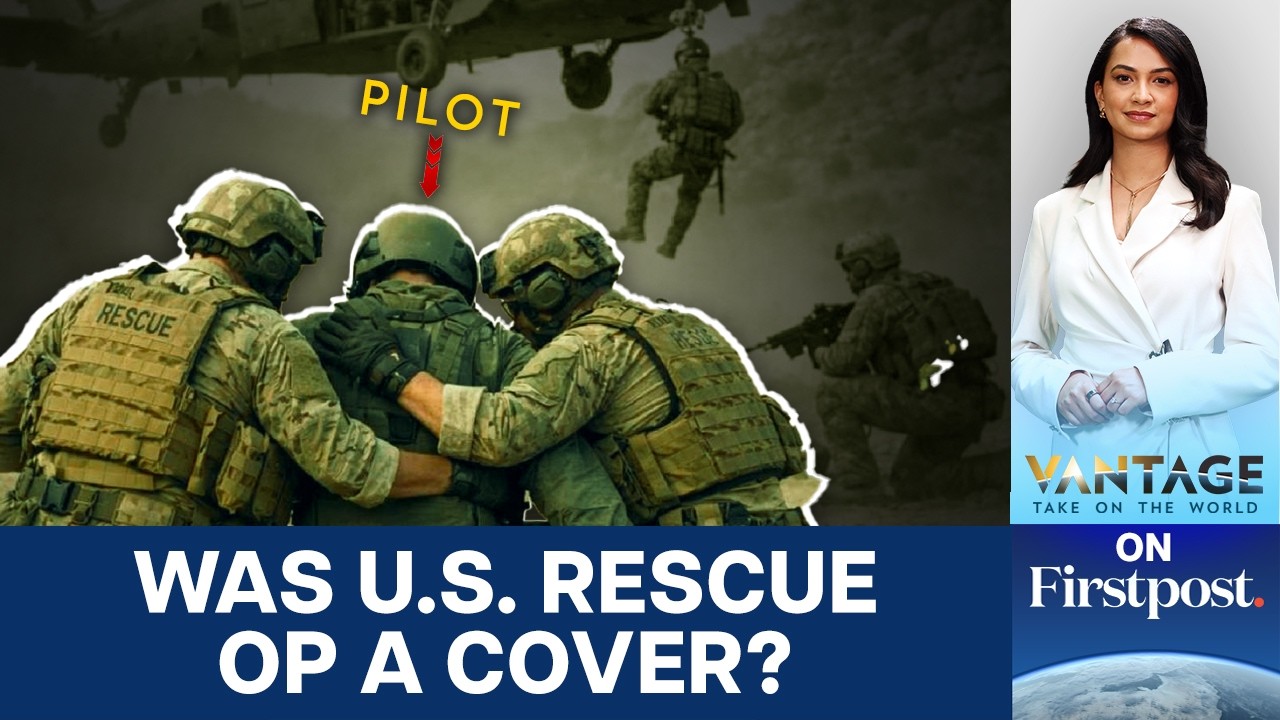 How The US Rescued Two Airmen Downed By Iran | Vantage on Firstpost | N18G