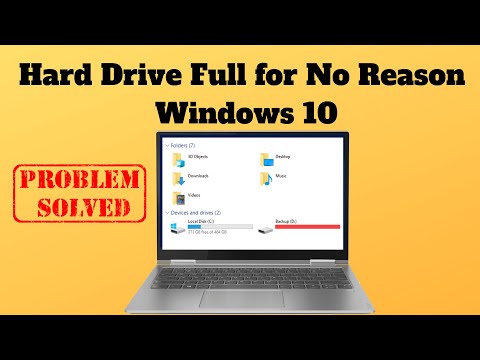 Hard Drive Full for No Reason Windows 10