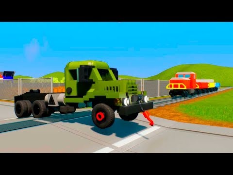 Unstoppable LEGO Train Wrecks #6 - Can Track Stop The Train - Ultimate Car Destruction