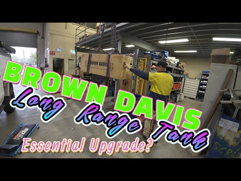 Ultimate Touring Upgrade? We Install a Brown Davis Long Range Fuel Tank, into a Ford Ranger