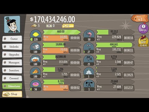 AdVenture Capitalist (PC) - No Commentary Gameplays - YouTube