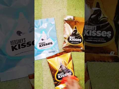 HERSHEY'S KISSES CHOCOLATE 🍫 UNBOXING #trending #viral #bestcontent #best #yts #fun #unboxing #candy