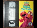Sesame Street Telling The Truth 1997 VHS