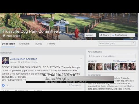 Plans for a new dog park