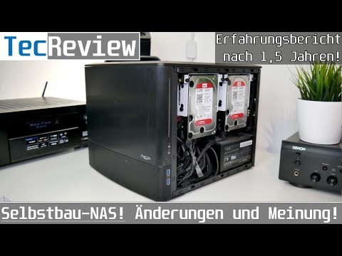 Selbstbau-NAS! - Erfahrungsbericht nach 1,5 Jahren! - Änderungen und Meinung! | TecReview | 4K