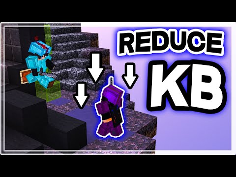 How To Take Less KNOCKBACK In Minecraft BedWars PvP