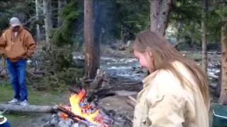 BBQ south of Red Lodge, MT