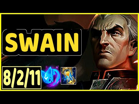 SWAIN VS ANIVIA - 8/2/11 KDA MID GAMEPLAY