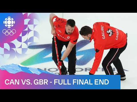 Canada vs. Great Britain men's round robin FULL final end on day 11 at Milano Cortina 2026