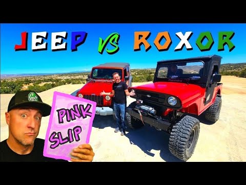 Mahindra Roxor VS Jeep Wrangler For Pink Slips!!?!    With @MisAdventureLab