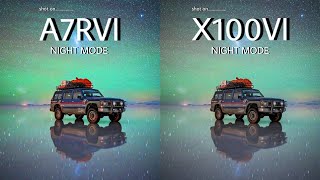 Sony A7RVI VS Fujifilm X100VI | NIGHT MODE | Camera Test 