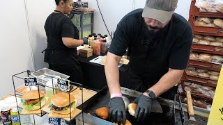 Vegan Cheese Burgers | C'KN Burgers | Vegan Doner Wraps | American Street Food by "Dirty Vurgerz"