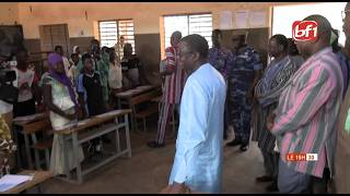 Examens scolaires 2026 : le ministre Pr Moumouni Zoungrana galvanise les candidats de Kaya