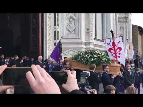 Funeral of Davide Astori captain from Fiorentina!!! WOOWW