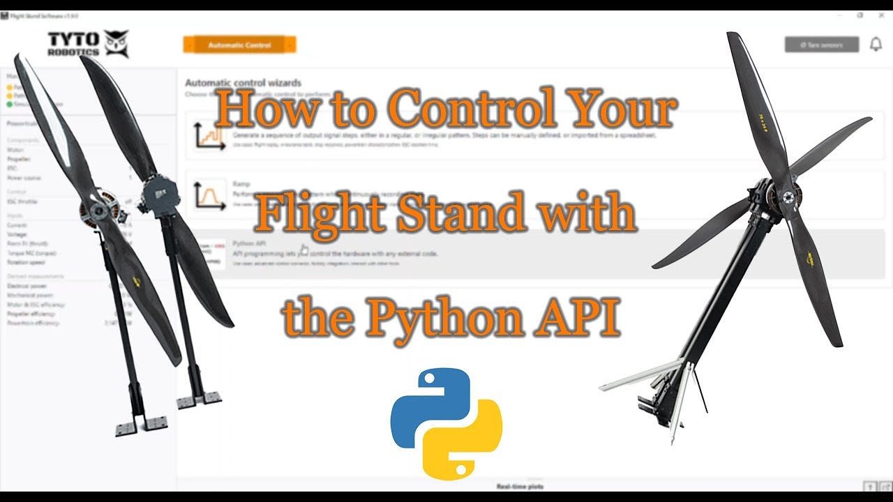 How to Setup the Python API in the Flight Stand Software