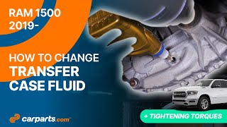 How to replace the Transfer Case Fluid 2019 - 2025 RAM 1500 🚗