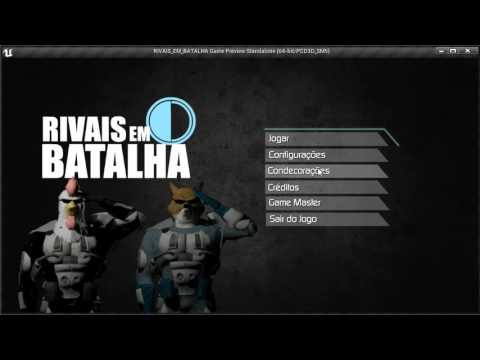 RIVAIS EM BATALHA (Unreal 4) - Menus funcionando
