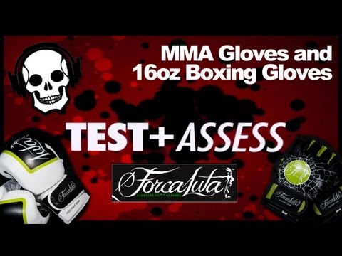 Test+Assess - Forca Luta MMA Gloves and 16oz Boxing Gloves (Karsten Lenjoint & Max Cotton)