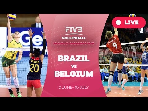 Brazil v Belgium - Group 1: 2016 FIVB Volleyball World Grand Prix