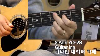 Video thumbnail for [기타인] S.Yairi YO-28 사운드샘플 (핑거링) by 기타 인 여행