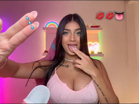 ASMR SPIT PAINTING (Tu novia te cuida) with Jade