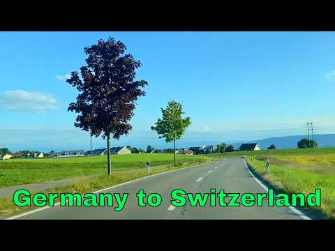 Germany to Switzerland Road Trip | Scenic European Drive in 4K