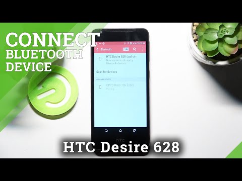 How to Connect a Bluetooth Device to HTC Desire 628 – Pair Bluetooth Device