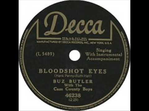 BUZ BUTLER - Bloodshot Eyes