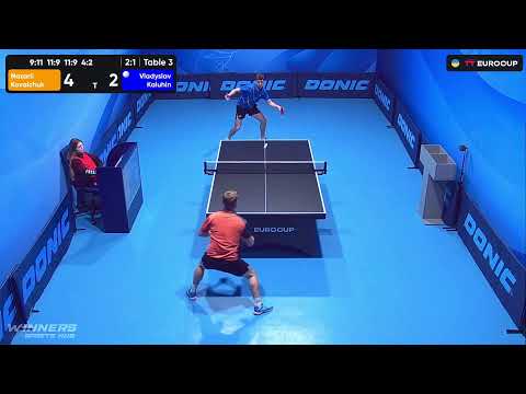 13:40 Nazarii Kovalchuk - Vladyslav Kaluhin 04.10.2023 TT Euro.Cup Ukraine Star. TABLE 3