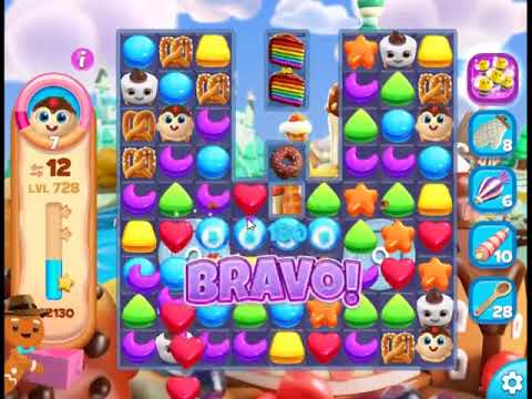 Cookie Jam Blast Level 728 - NO BOOSTERS 🍪 | SKILLGAMING ✔️