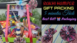 Rakhi Hampers || Gift hampers || packing ideas ❤|| how to make hampers at home || hampers packing