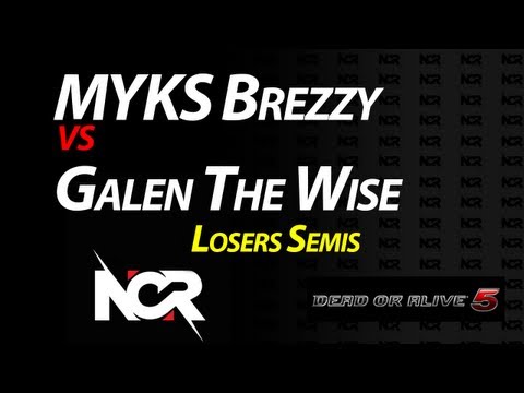 NorCal Regionals 11: DOA 5 - MYKS Breezy vs Galen The Wise - Losers Semis