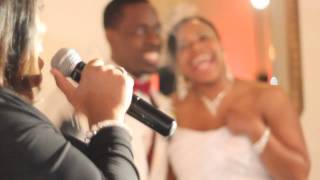 Kim Burrell surprises the Wedding reception | Sweeter