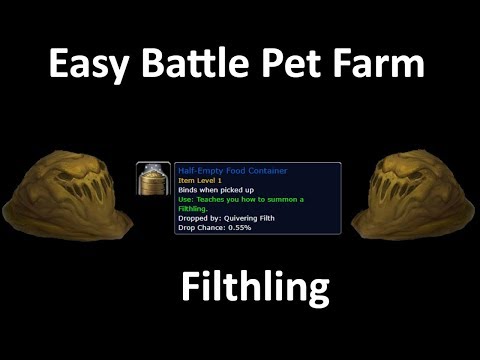 WoW Gold Farm - Easy Battle Pet Farm Filthling