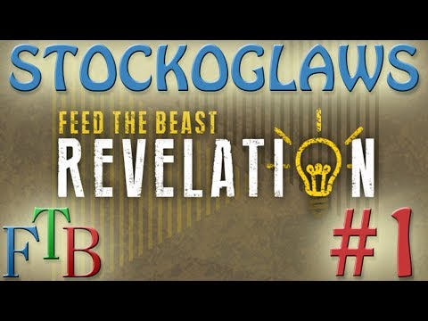 Let's Play Minecraft FTB Revelation - Episode 1 - Tinkering